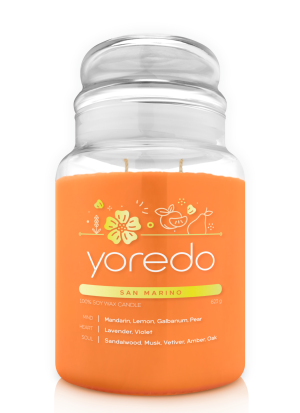 Yoredo San Marino świeca sojowa zapachowa 623g