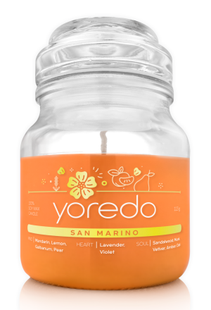 Yoredo Candle San Marino świeca sojowa zapachowa 113 g